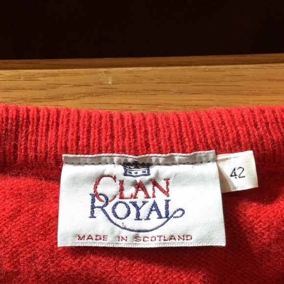 Vintage EUC Clan Royal Men’s Golf Sweater - Picture 3 of 4
